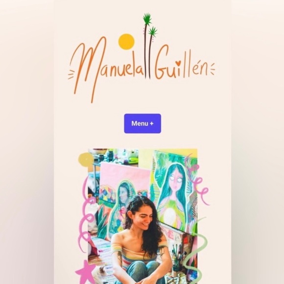 💛 Starbucks 2023 Limited Edition Manuela Guillen Silicone Straw Topper Tumbler - Picture 6 of 8